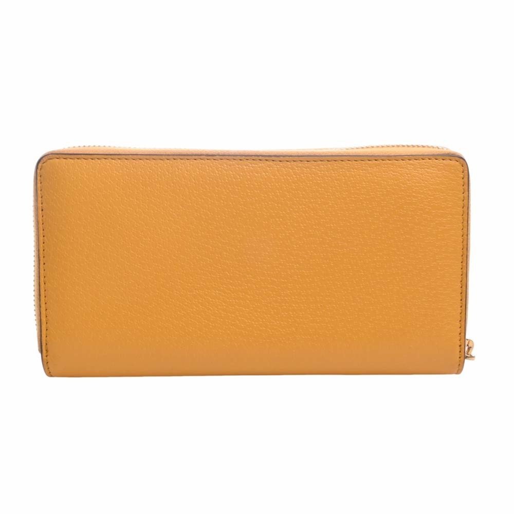 Gucci Cutout Interlocking G GG Supreme Leather Zip Around Wallet Long 701423 ... - Picture 2 of 9